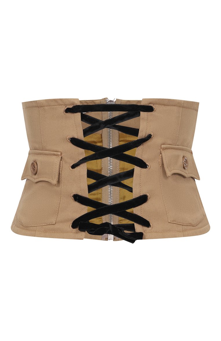 Хлопковый корсет MIU MIU, арт. MCX290-672-F0594, фото 1