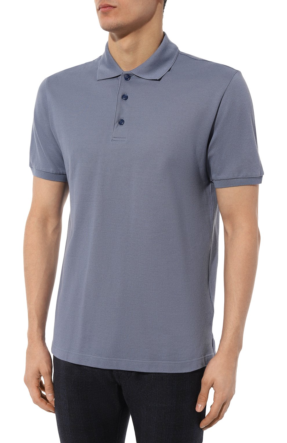 Хлопковое поло BRIONI, арт. UJNK0L/PA627, фото 3