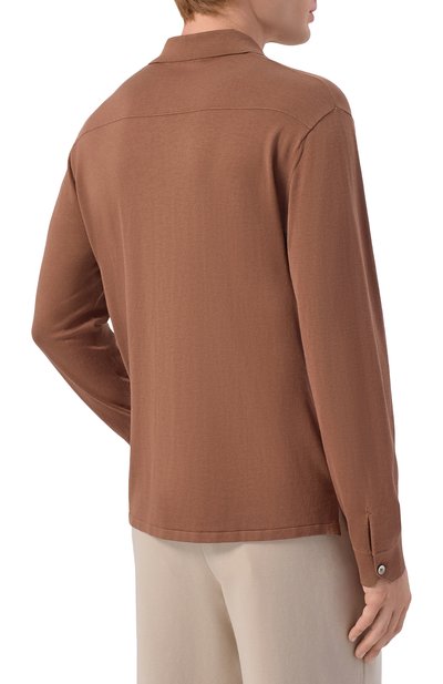 Рубашка из шелка и хлопка 12 STOREEZ, арт. 136303, фото 4