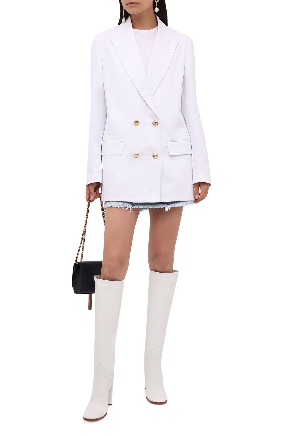 Кожаные сапоги CASADEI, арт. 1S200T1001C14919999, фото 2