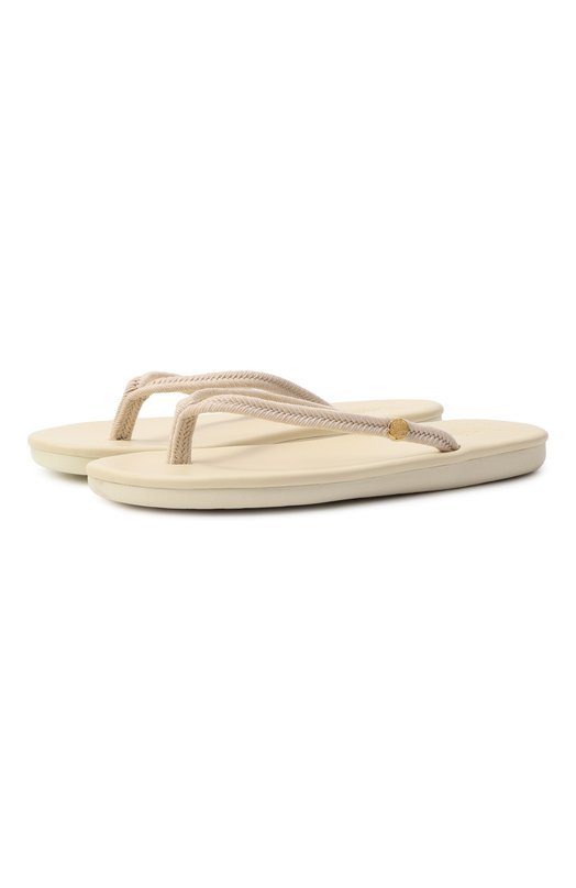 Текстильные шлепанцы Saionara Rope Ancient Greek Sandals SAI0NARA R0PE Кремовый SAI0NARA R0PE