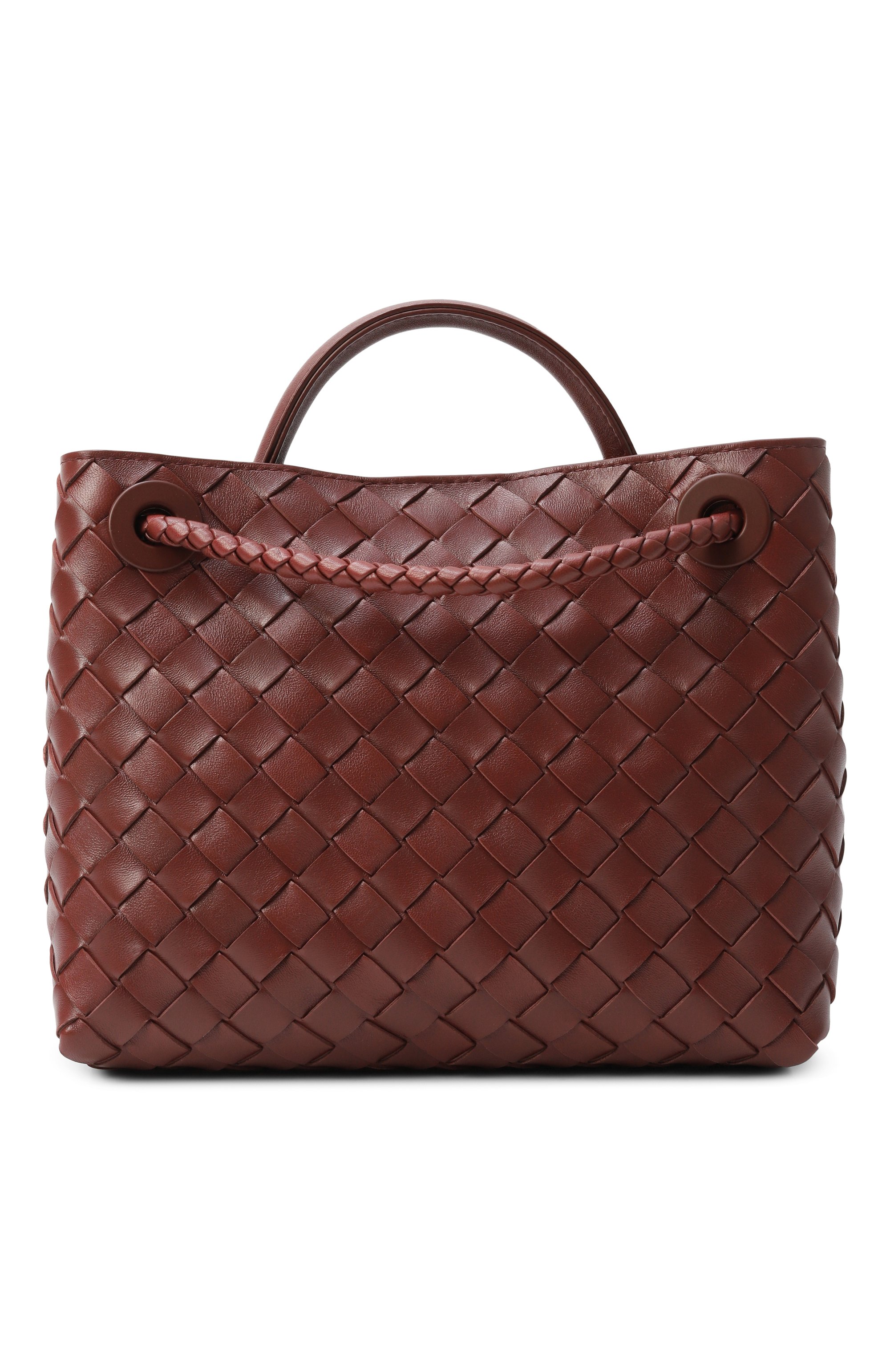 Сумка andiamo small BOTTEGA VENETA коричневого цвета по цене 568500 руб., арт. 766014/VCPP1, фото 6 Сумка andiamo small BOTTEGA VENETA, арт. 766014/VCPP1, фото 6