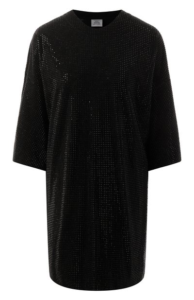 Футболка с отделкой стразами VETEMENTS, арт. UA65TB580B
