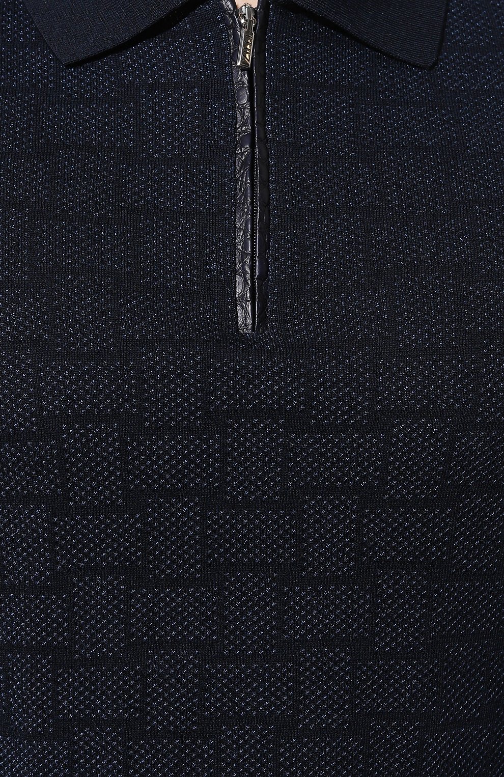 Поло из шелка и хлопка ZILLI, арт. KZP002M0153VINT00, фото 5