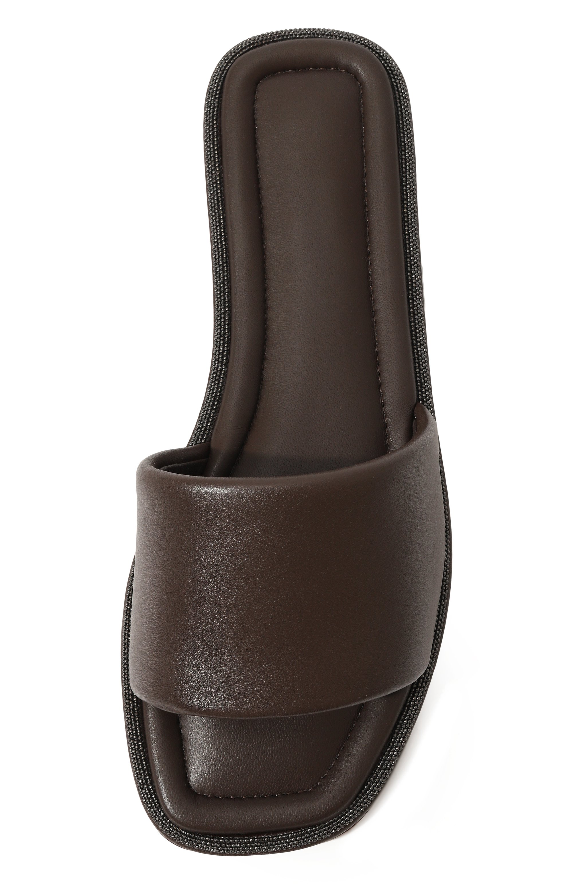 Кожаные шлепанцы BRUNELLO CUCINELLI, арт. MZCWCB1358, фото 6