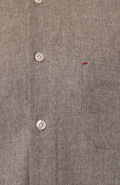 Шерстяная рубашка KITON, арт. UMCNERK0131C06, фото 5