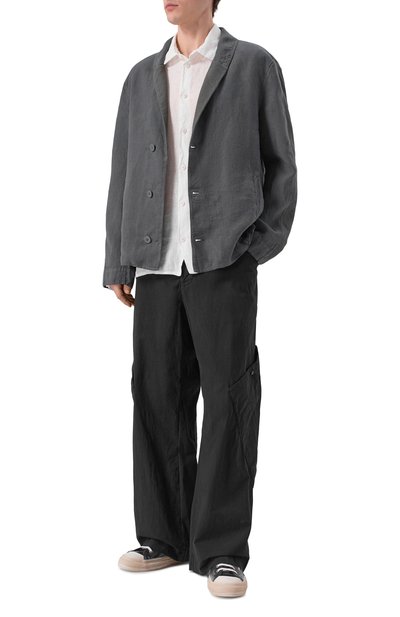 Льняная рубашка TRANSIT, арт. CFUTRCV310, фото 2