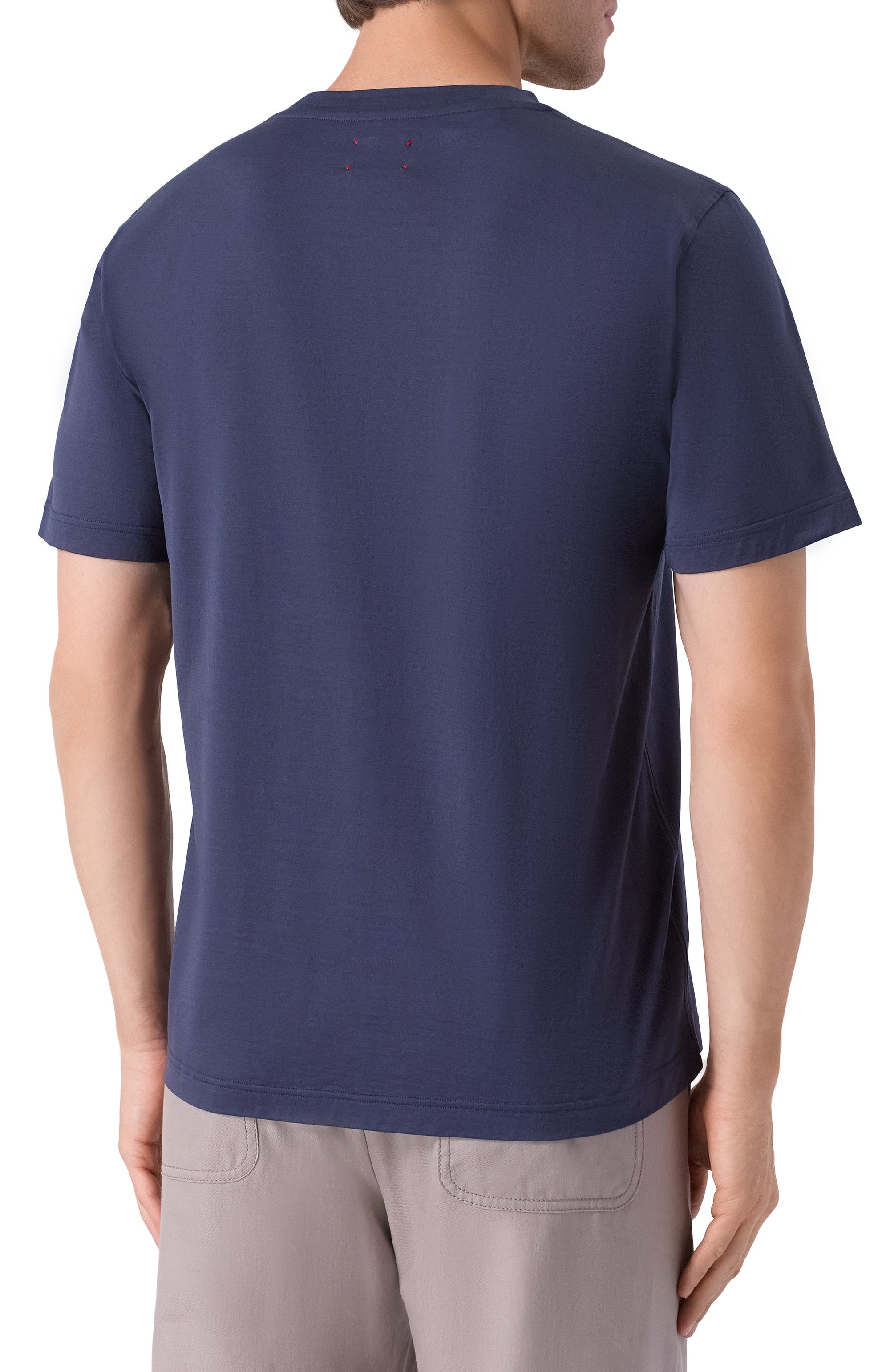 Хлопковая футболка KITON, арт. UMK0824K326, фото 4