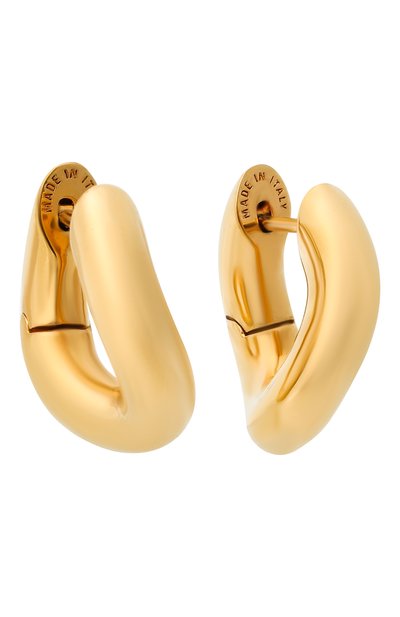 Серьги loop xxs BALENCIAGA золотого цвета по цене 55600 руб., арт. 656263 TZ99G, фото 3 Серьги loop xxs BALENCIAGA, арт. 656263 TZ99G, фото 3