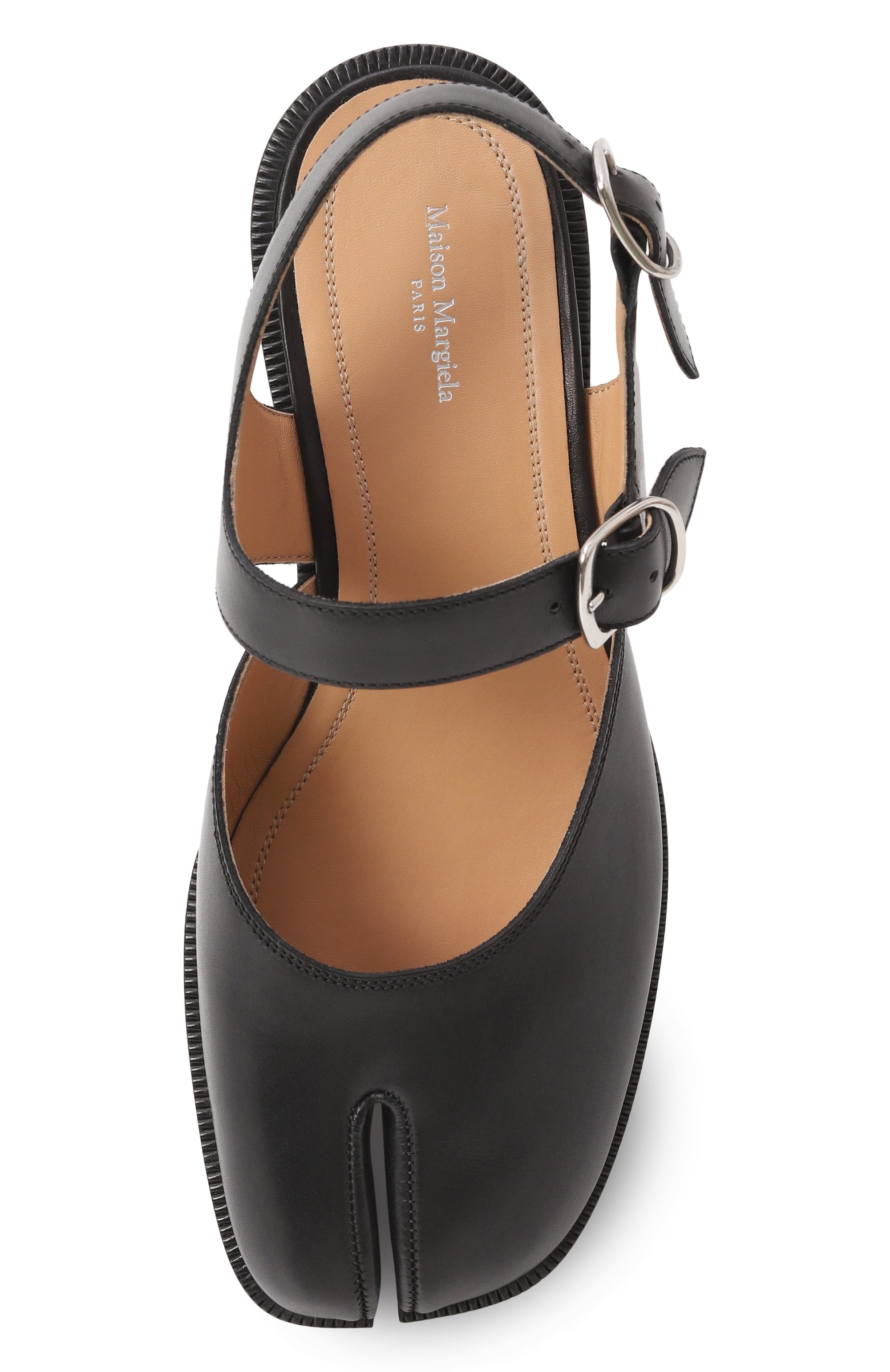 Кожаные сандалии tabi MAISON MARGIELA, арт. S58WP0249/P3292, фото 6