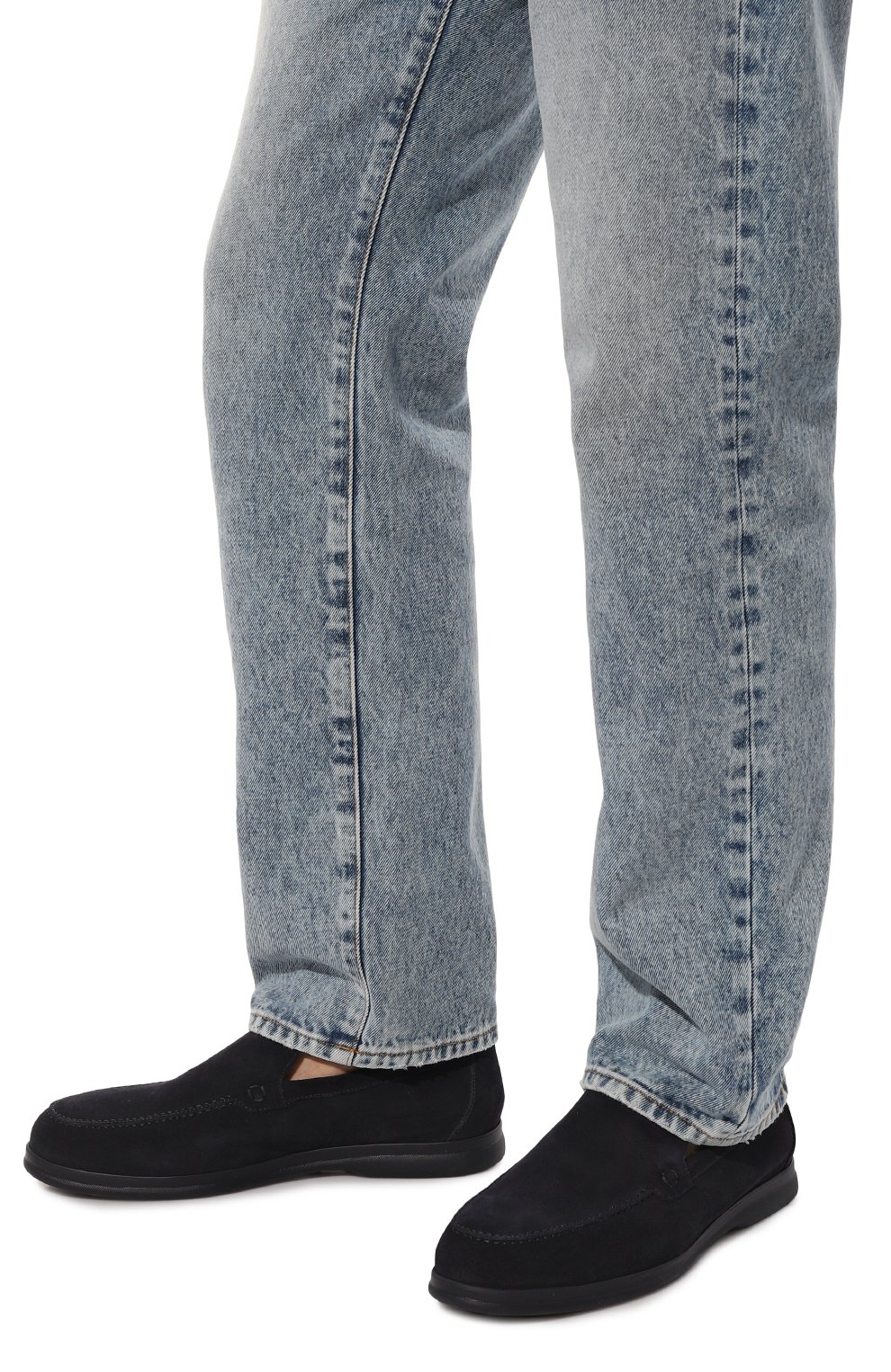 Замшевые лоферы DOUCAL'S, арт. DU2814ARTHUY106B, фото 3