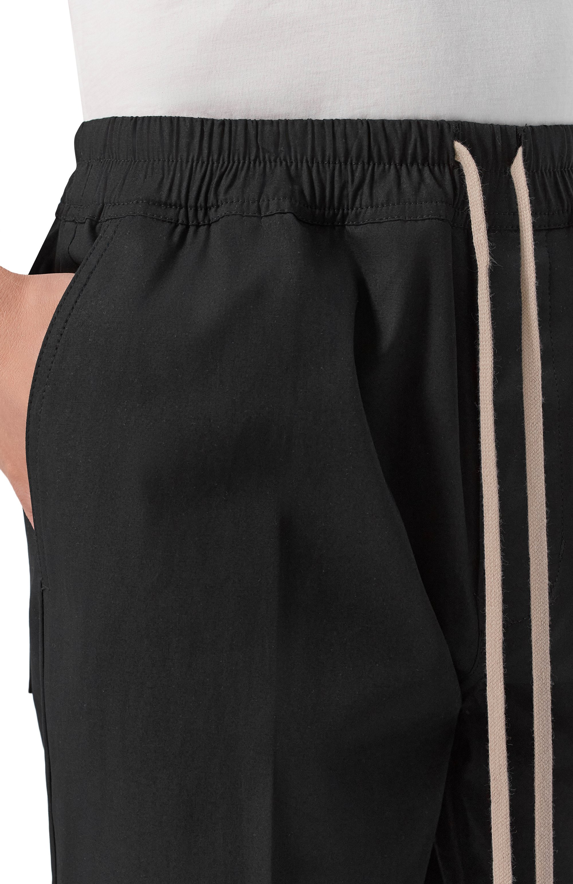 Хлопковые брюки RICK OWENS, арт. RU02F4378/TE, фото 5
