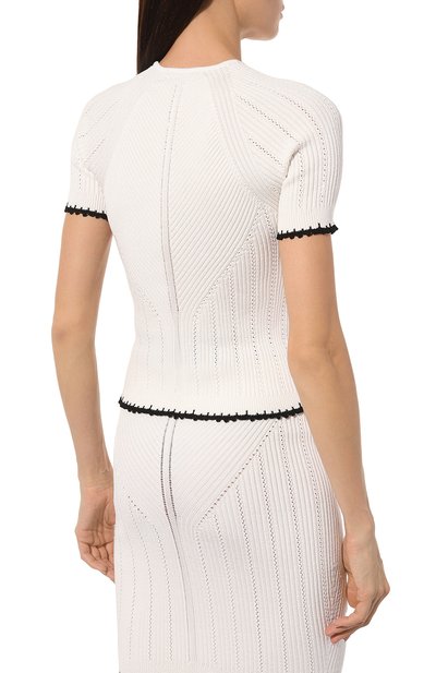 Пуловер из вискозы BALMAIN, арт. CF0AL003/KG41, фото 4