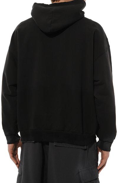 Хлопковое худи BALENCIAGA, арт. 767877/TQVT7, фото 4