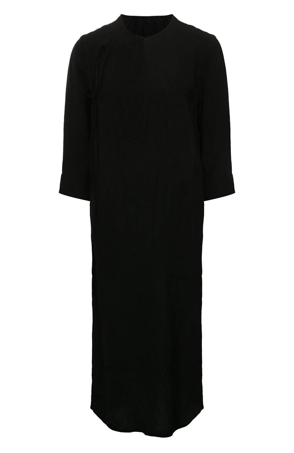 Платье из вискозы UMA WANG черного цвета по цене 99350 руб., арт. S3 M UP5002, фото 1 Платье из вискозы UMA WANG, арт. S3 M UP5002, фото 1