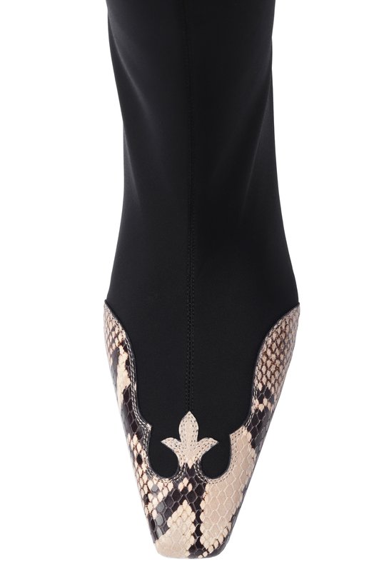 Комбинированные ботильоны Belle Western 75 Paris Texas PX1562/XPTMI Чёрный  PX1562/XPTMI Фото 6