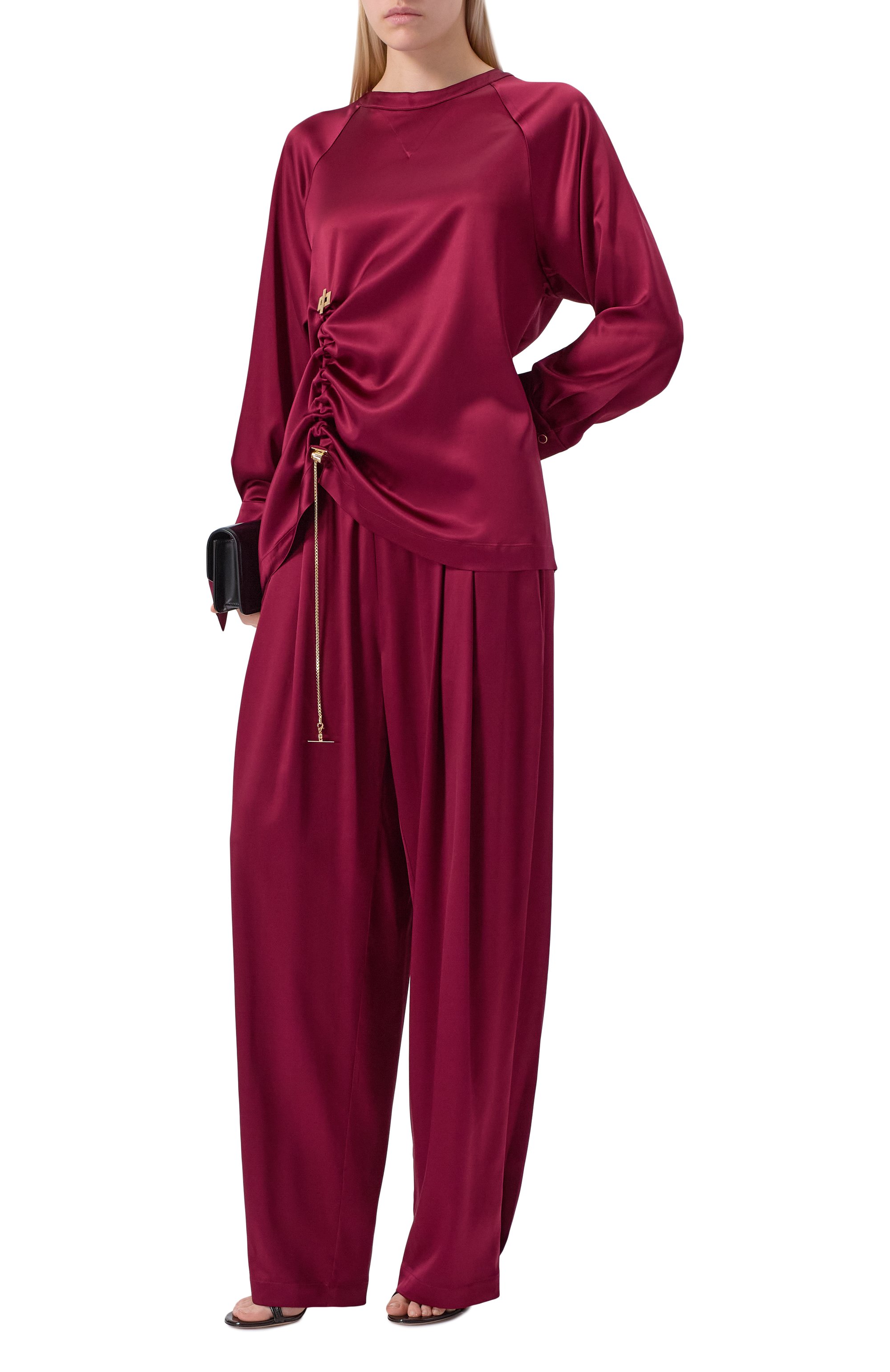 Атласная блузка DANAME, арт. 725FW7702A, фото 2