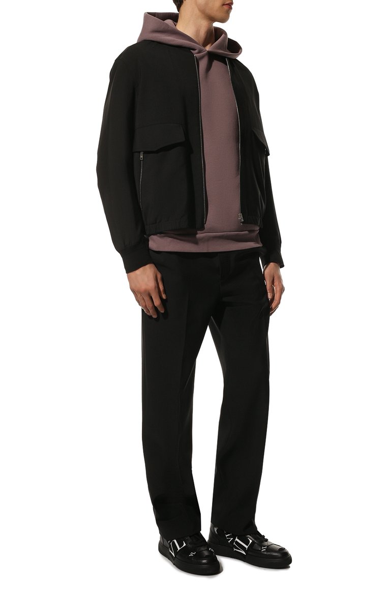 Кожаные кеды vl7n VALENTINO, арт. WY2S0E03/WRQ, фото 2