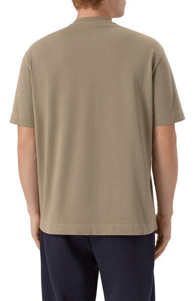 Хлопковая футболка EMPORIO ARMANI, арт. EM002722/AF13715, фото 4