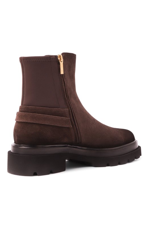 Замшевые ботинки Santoni WTEG71104G0MTHI0 Коричневый  WTEG71104G0MTHI0 Фото 5
