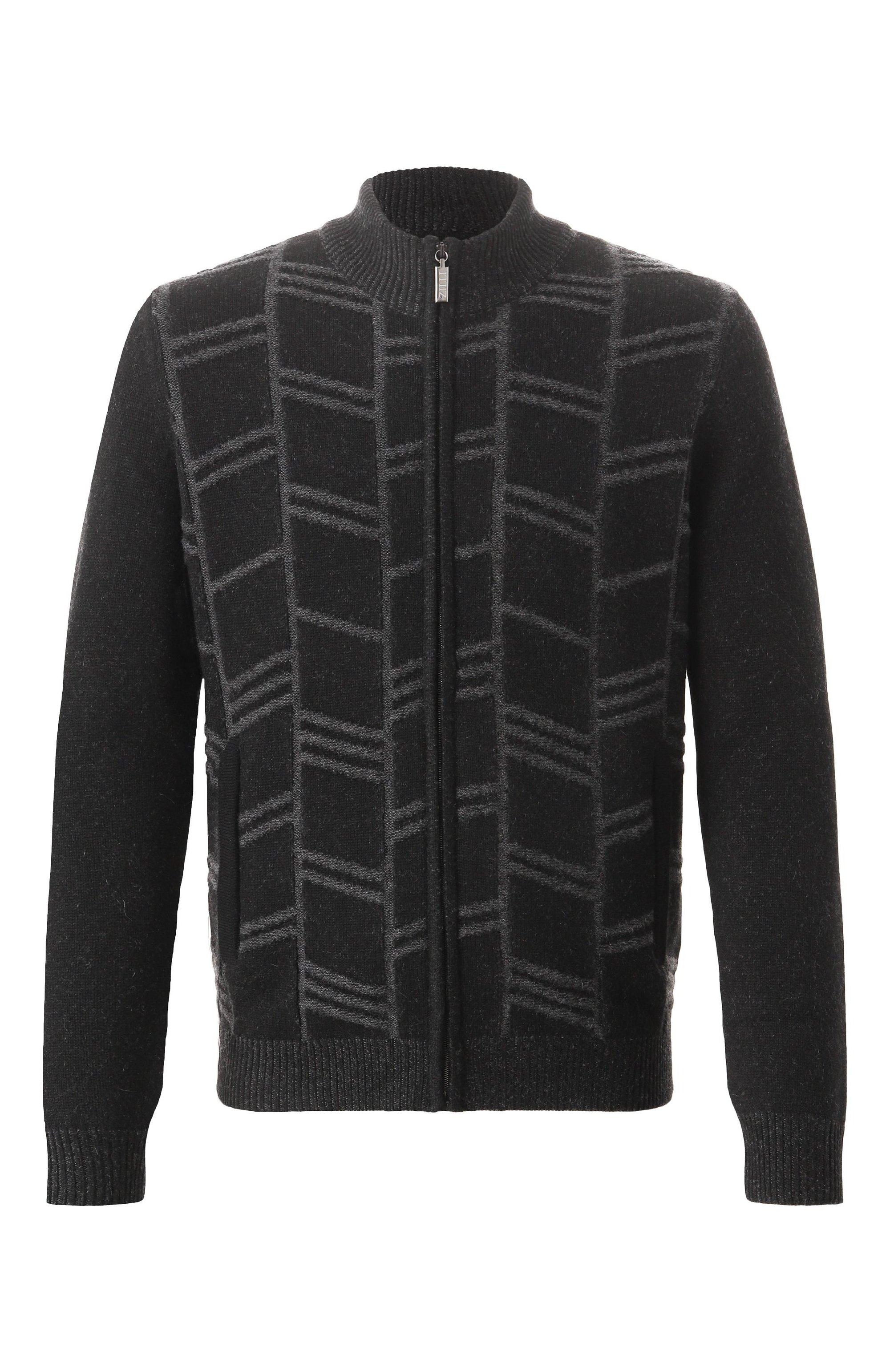 Кардиган из кашемира и шерсти ZILLI, арт. KZMC01M0280VTIL00/66, фото 1