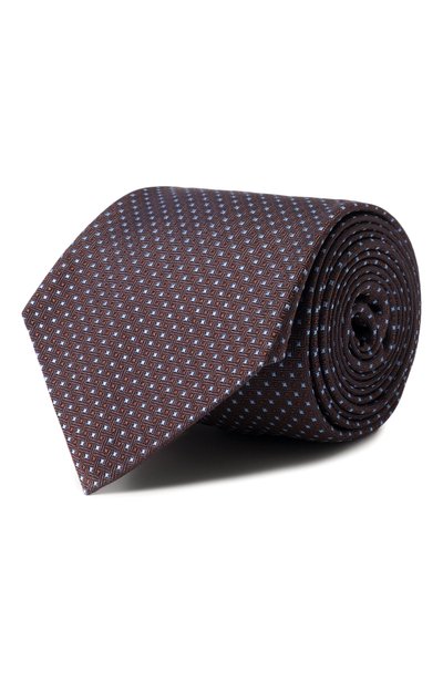 Мужской шелковый галстук KITON, арт. UCRVKPC01M05