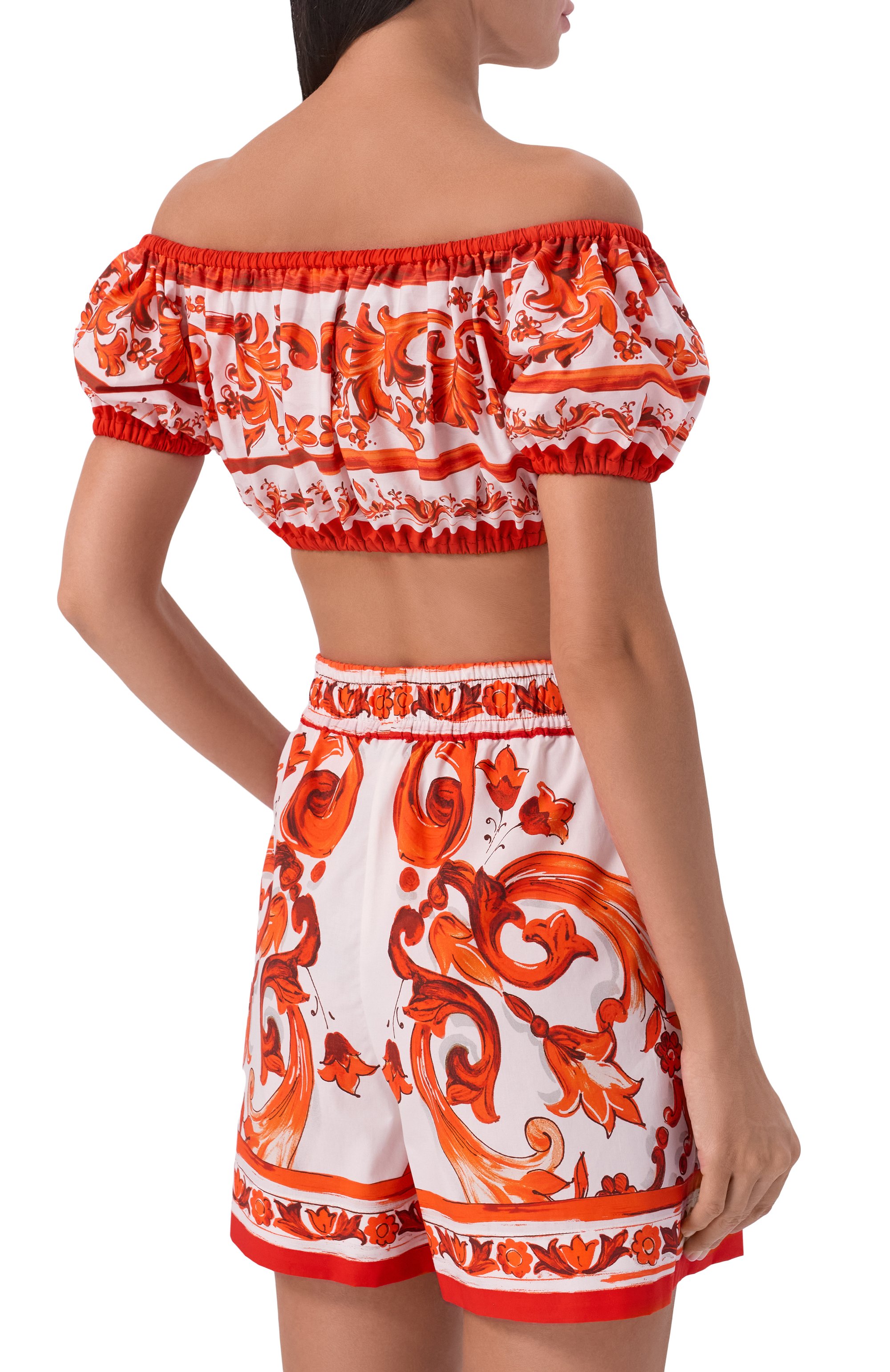 Хлопковый топ DOLCE & GABBANA, арт. F755RT/GDDRL, фото 4