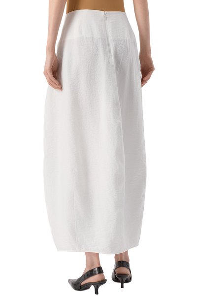 Шелковая юбка TOTEME, арт. 252-WRB0275-FB0368, фото 4