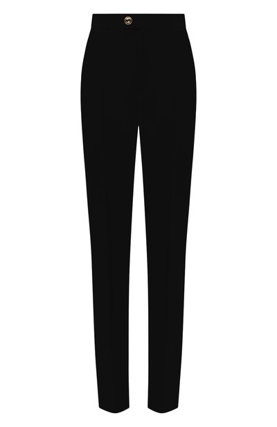 Женские брюки из шелка и шерсти GUCCI, арт. 627880/ZAD88