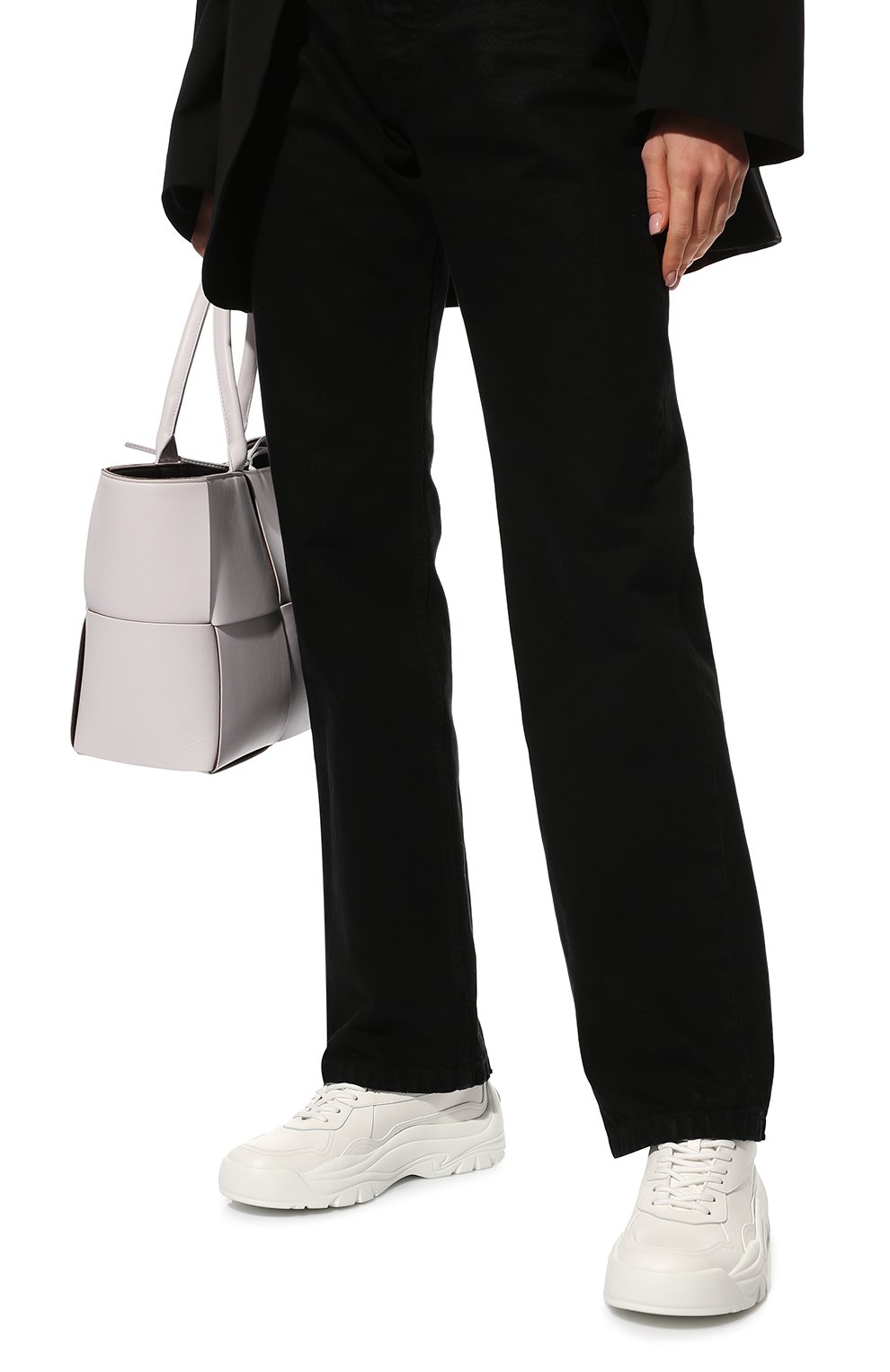 Кожаные кроссовки gumboy VALENTINO, арт. XW2S0K55/AEQ, фото 3