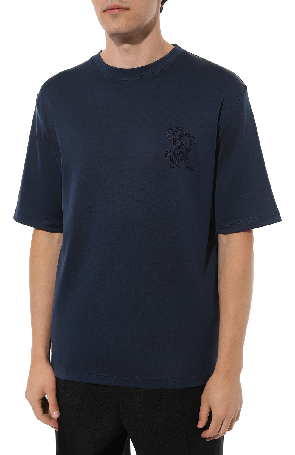 Хлопковая футболка STEFANO RICCI, арт. MNH3302640/LUXT, фото 3