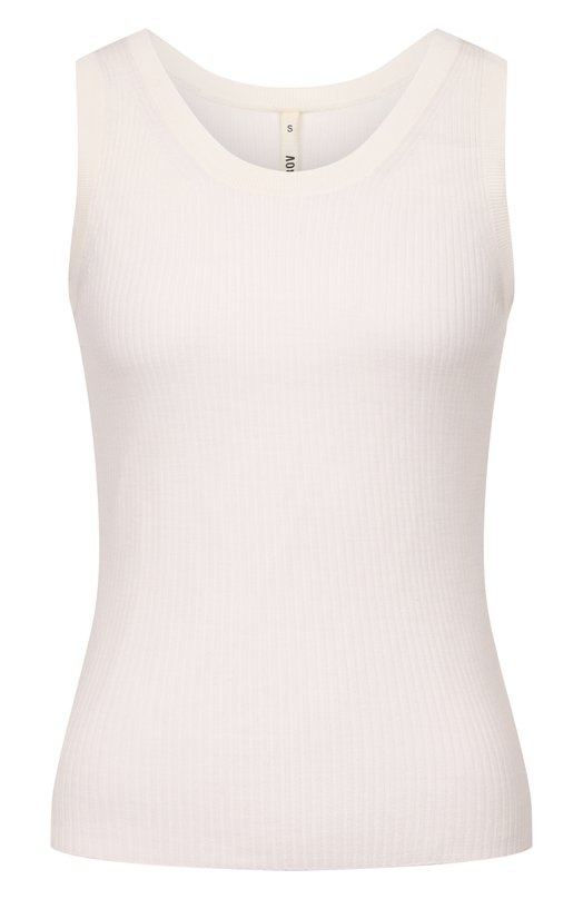 Шерстяной топ Petar Petrov S26K27 Кремовый S26K27