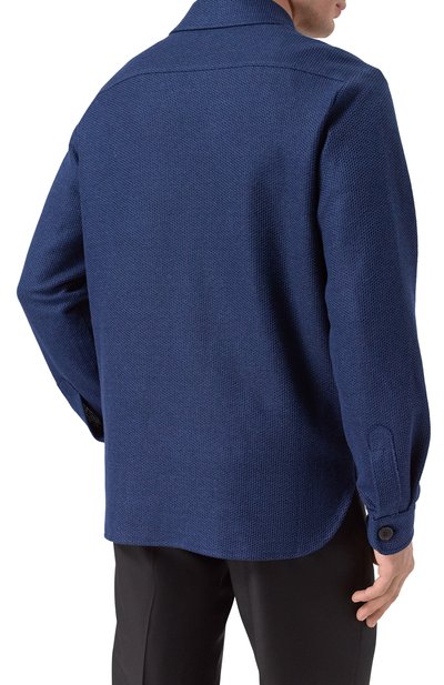 Куртка-рубашка изо льна и хлопка HARRIS WHARF LONDON, арт. CH9320PDZ-T/DZT, фото 4