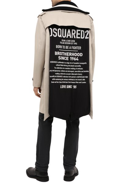 Хлопковый тренч DSQUARED2, арт. S74AH0096/S41794, фото 2