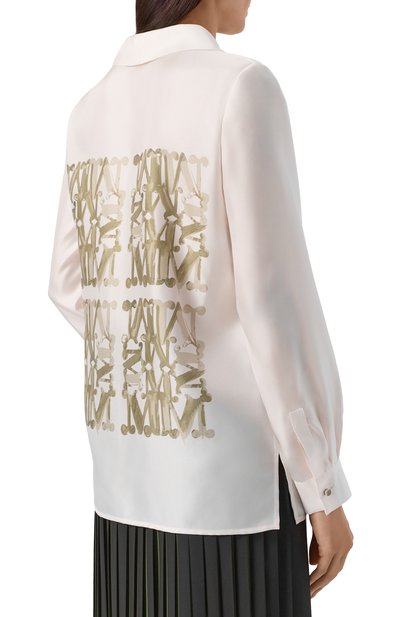 Шелковая рубашка MAX MARA, арт. NABIL, фото 4