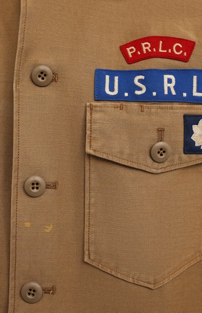 Хлопковая рубашка POLO RALPH LAUREN, арт. 211857051, фото 5