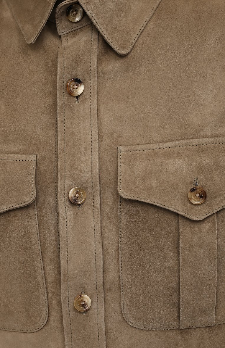 Замшевая рубашка RALPH LAUREN, арт. 790654923, фото 1