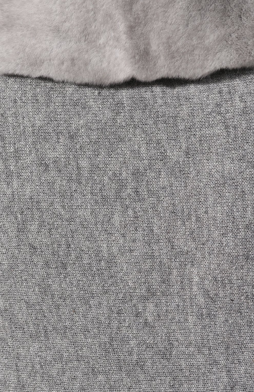 Накидка NIMA серого цвета по цене 19450 руб., арт. S019/REX, фото 5 Накидка NIMA, арт. S019/REX, фото 5