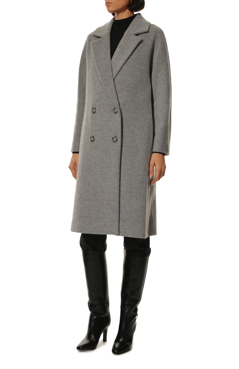 Шерстяное пальто ICONS CINZIA ROCCA, арт. VR35001/62B6, фото 3