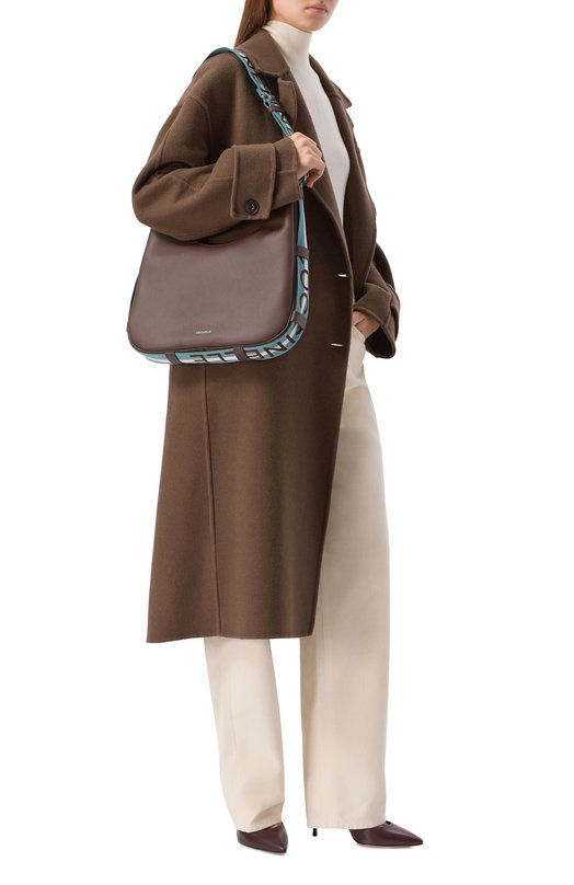 Сумка Raquel large Coccinelle E1 SQ0 13 01 01 Коричневый  E1 SQ0 13 01 01 Фото 7