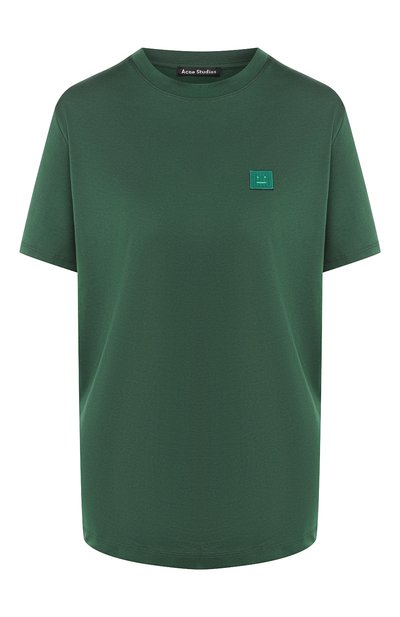 Женская хлопковая футболка ACNE STUDIOS, арт. AL0038
