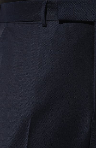 Шерстяные брюки ZEGNA темно-синего цвета по цене 96350 руб., арт. 726F10A7/75TB12, фото 5 Шерстяные брюки ZEGNA, арт. 726F10A7/75TB12, фото 5