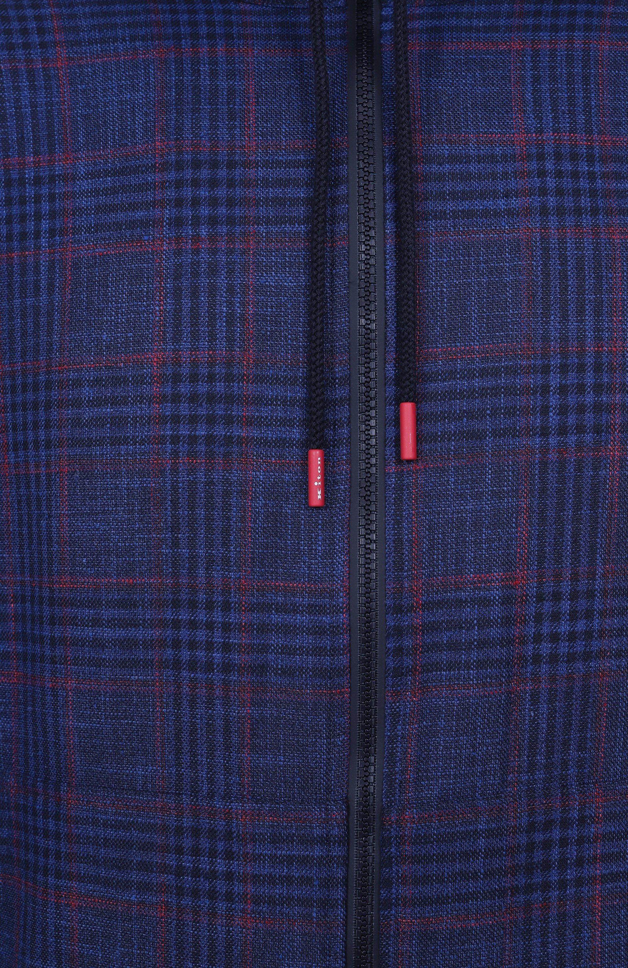 Рубашка из шерсти и шелка KITON, арт. UMC010K0616E14, фото 6