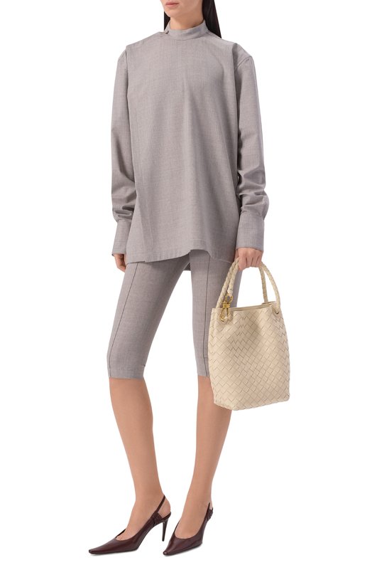 Сумка Andiamo small Bottega Veneta 855759/VCPP1 Кремовый  855759/VCPP1 Фото 7