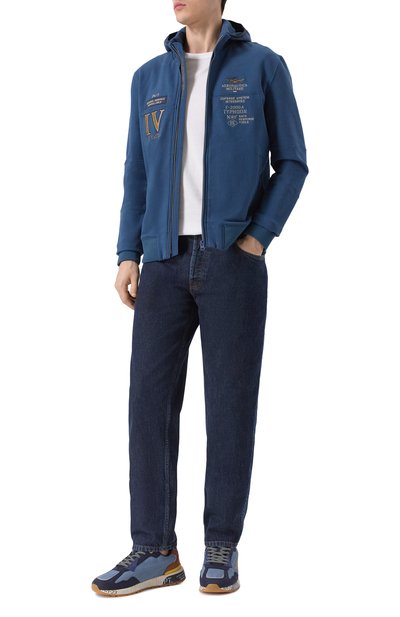 Комбинированные кроссовки AERONAUTICA MILITARE, арт. SC0276UCT03380, фото 2