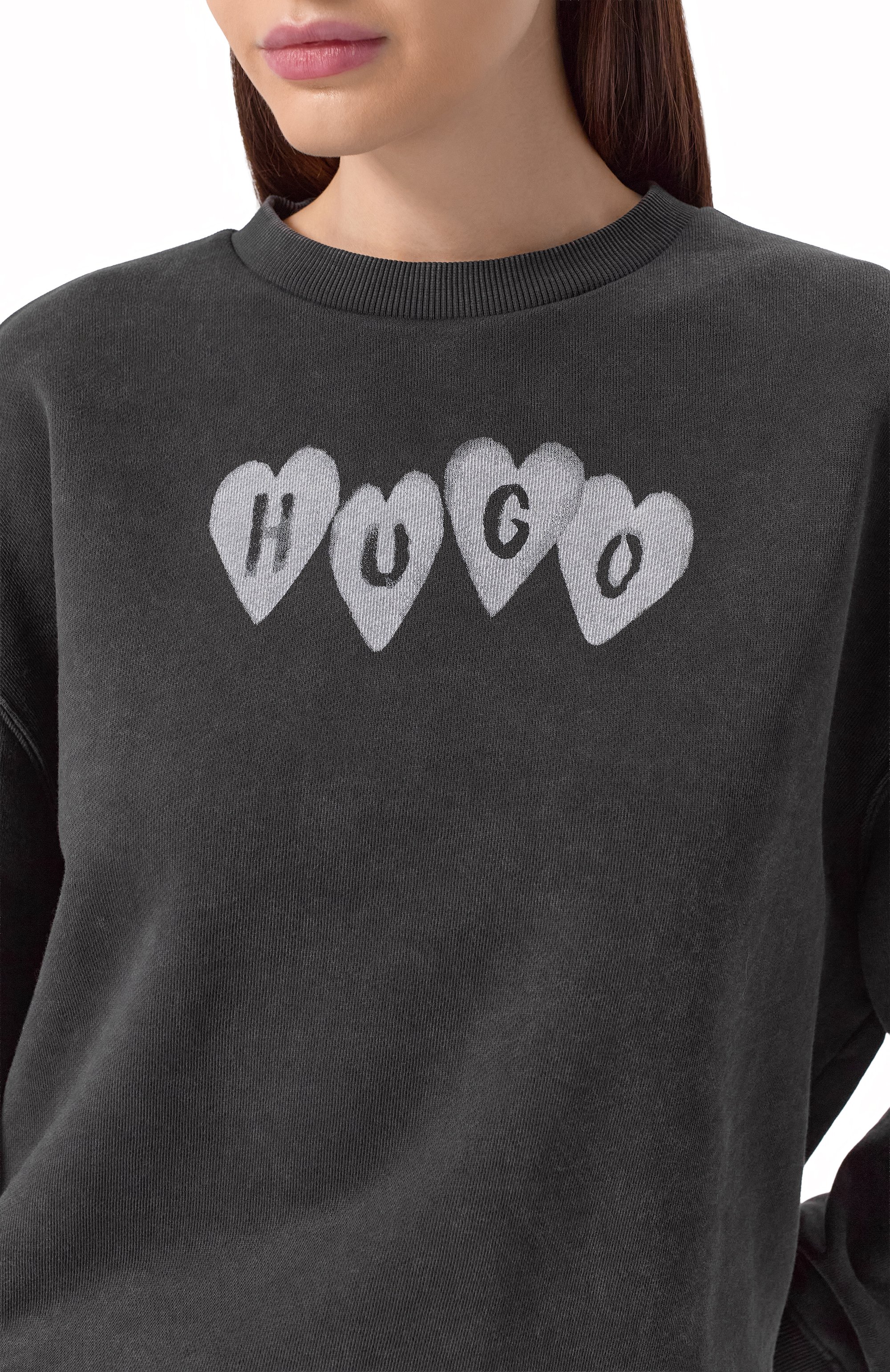 Хлопковый свитшот HUGO, арт. 50555824, фото 5