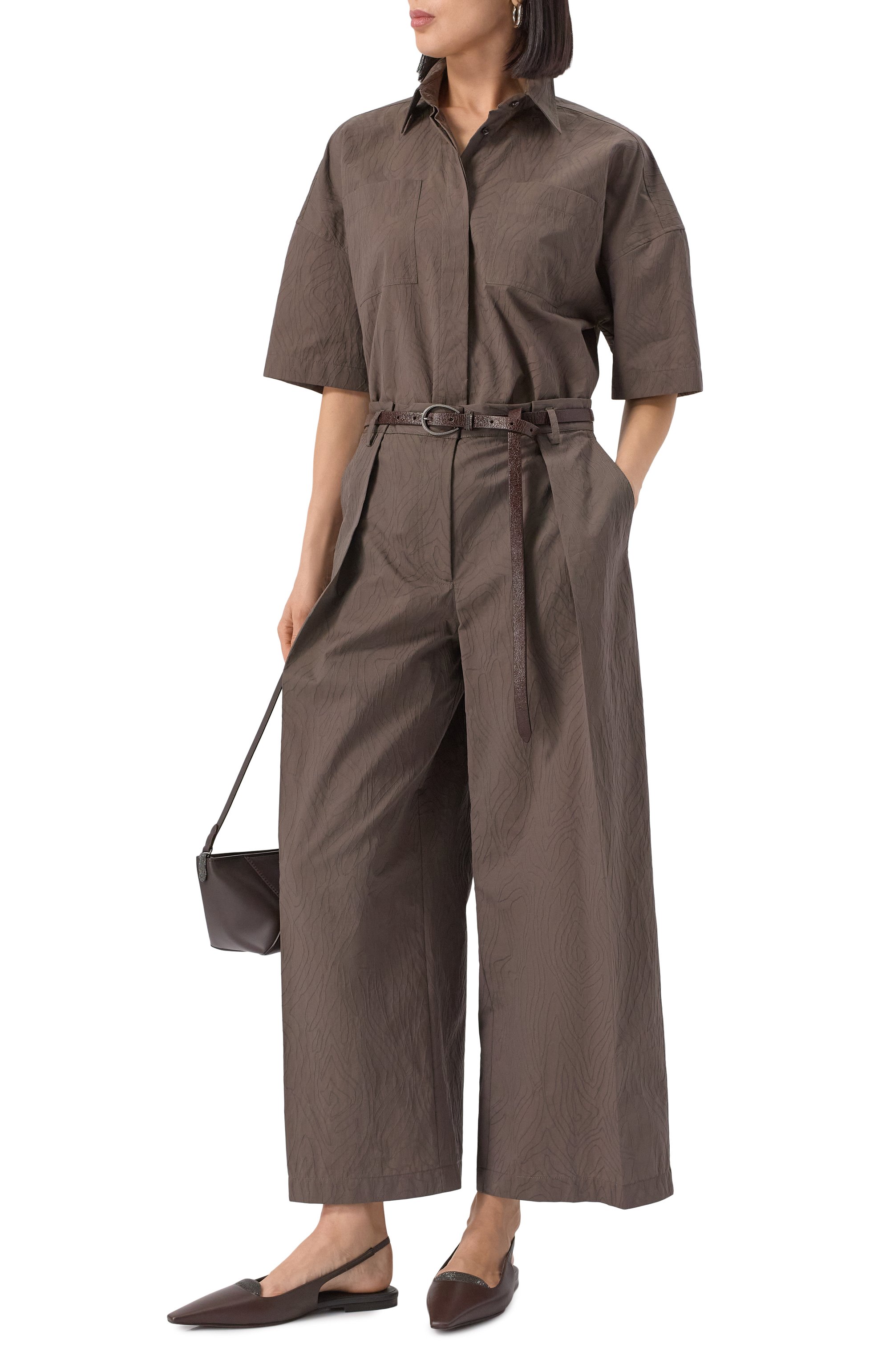 Хлопковые брюки BRUNELLO CUCINELLI, арт. MQ994HH289, фото 2