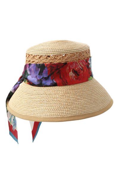 Женская соломенная шляпа DOLCE & GABBANA, арт. FH676A/GDDBU