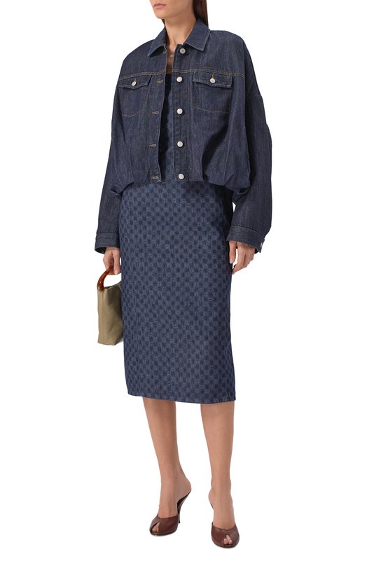 Джинсовая куртка Dries Van Noten 130515/3385 Синий  130515/3385 Фото 2