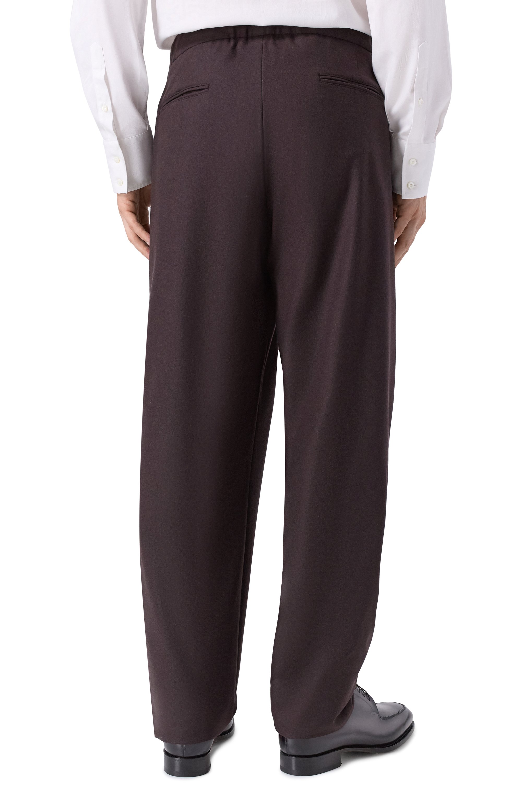 Кашемировые брюки GIORGIO ARMANI, арт. GM000249/TE10115, фото 4